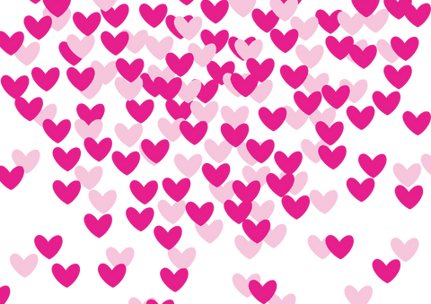 Transparent Illustration of Pink Hearts Digital Pattern - Download Free Stock Videos Pikwizard.com