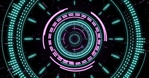 Futuristic circuitry: data processing and global connectivity