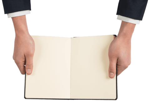 transparent hands holding open book by binding - Download Free Stock Videos Pikwizard.com