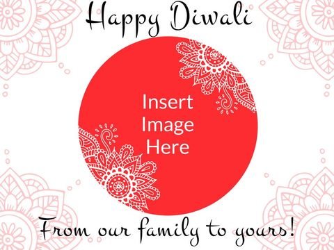 Elegant Diwali Greeting Card with Festive Mandala Design - Download Free Stock Templates Pikwizard.com