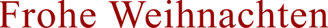 Frohe weihnachten text on transparent background christmas greeting