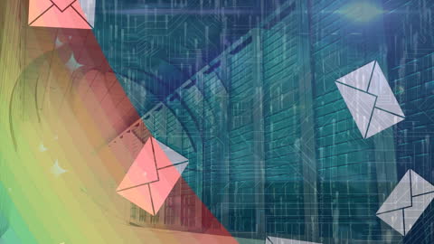 Digital Communication and Data Storage in Server Room