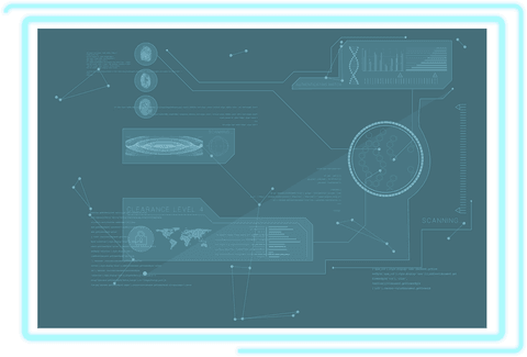 Transparent Digital Interface Illustration with Data Processing Elements - Download Free Stock Videos Pikwizard.com