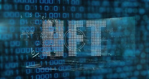 Dynamic NFT Tech Animation with Flux Ether Design