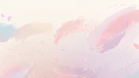 Serene Pastel Feathers Accenting Gentle Canvas