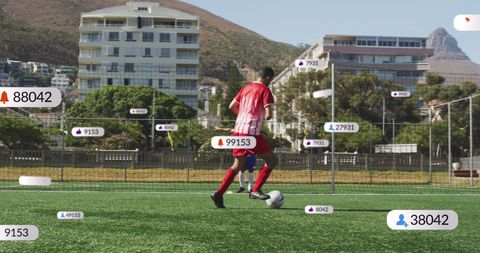 Augmented Reality Enhancing Soccer Match Experience