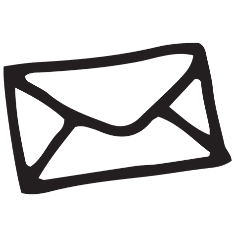 doodle envelope symbol illustration with transparent background - Download Free Stock Videos Pikwizard.com