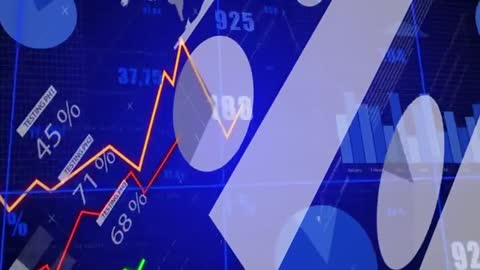 Dynamic Uptrend Visualization with Pulsing Infographics