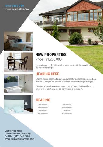 Elegant Luxury Real Estate Template for Promotions - Download Free Stock Templates Pikwizard.com
