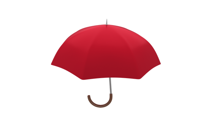 Transparent 3D Red Umbrella Illustration for Weather and Rainy Seasons - Download Free Stock Videos Pikwizard.com