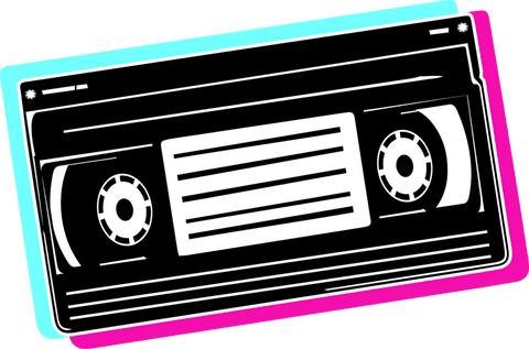 retro pop-art cassette with transparent canvas - Download Free Stock Videos Pikwizard.com
