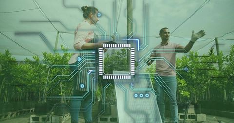 Technological Advances in Precision Agriculture Greenhouse