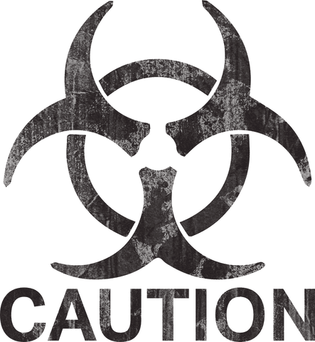 transparent biohazard caution symbol for safety warnings - Download Free Stock Videos Pikwizard.com