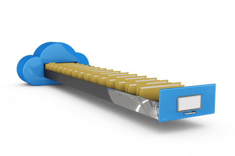cloud technology with digital transparent filing system - Download Free Stock Videos Pikwizard.com