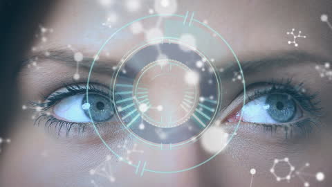 High-Tech Visual Interface With Human Eyes