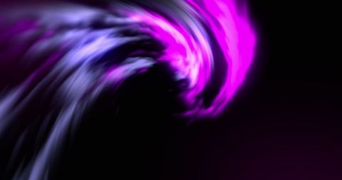 Vibrant Digital Wave of Purple and Blue Light