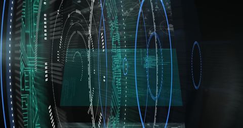 Digitized scope with technology circuits and mathematical equations