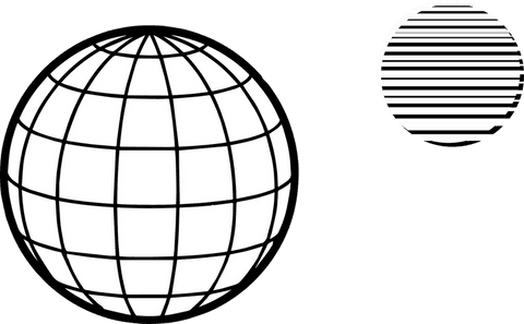 abstract geometric shapes on transparent backdrop with grid sphere - Download Free Stock Videos Pikwizard.com