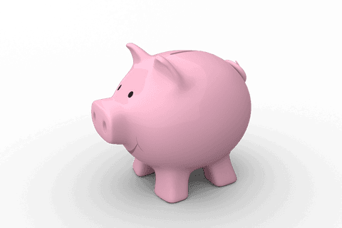 pink piggy bank on transparent background savings concept - Download Free Stock Videos Pikwizard.com