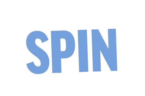Blue Spin Text on Transparent Background for Design Projects - Download Free Stock Videos Pikwizard.com