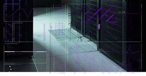 Digital Data Streams Flowing Through Server Room Interface - Download Free Stock Images Pikwizard.com