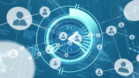 Digital Connectivity and Global Data Network Concept