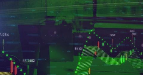 Modern Financial Office Data Overlap with Technology Insights - Download Free Stock Images Pikwizard.com