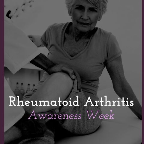 senior woman undergoing medical joint examination for arthritis awareness - Download Free Stock Templates Pikwizard.com