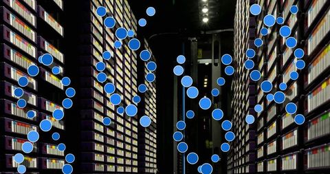Medical Data Processing Concept in High-Tech Server Room - Download Free Stock Images Pikwizard.com