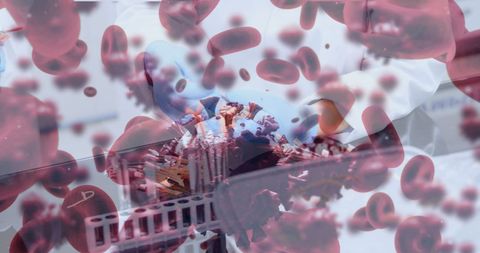 Biomedical Scientist Researching Virus and Blood Cells - Download Free Stock Images Pikwizard.com