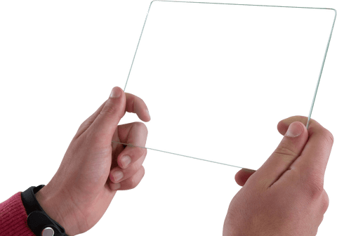 Hands Holding Transparent Digital Tablet, Close-up View - Download Free Stock Videos Pikwizard.com