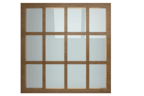 transparent glass window with grid textured wooden frame - Download Free Stock Videos Pikwizard.com