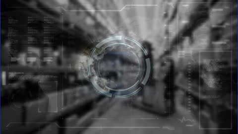 Digital Interface Visualization in Modern Warehouse Environment