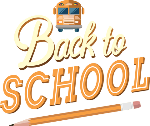 back to school illustration with bus and pencil on transparent background - Download Free Stock Videos Pikwizard.com