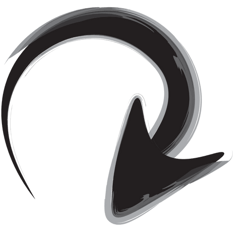 curved black arrow illustrating direction on transparent background - Download Free Stock Videos Pikwizard.com