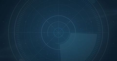 High-Tech Radar Screen with Circular Grid and Scanning Interface - Download Free Stock Images Pikwizard.com