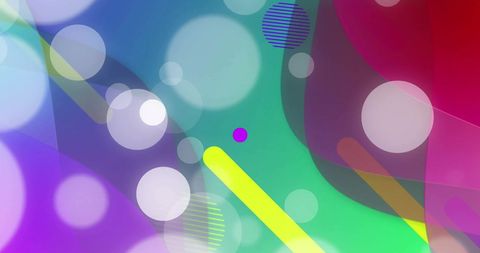 Vibrant abstract background with glowing spots