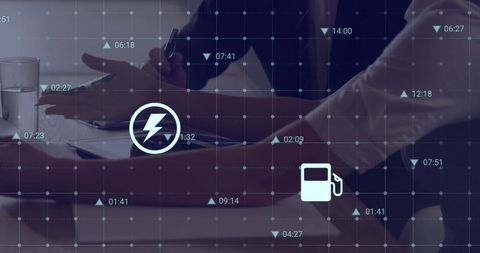 Financial Data and Collaboration in Business Office Setting - Download Free Stock Images Pikwizard.com