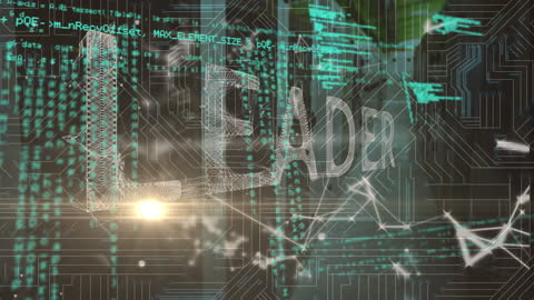 Abstract Digital Data Flow with Bright Connections