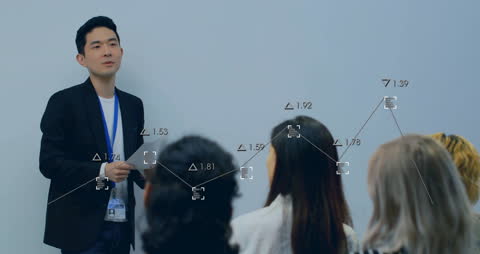 Business Presentation with Data Integration