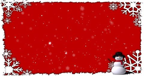 Winter Wonderland Christmas Background with Snowflake Border - Download Free Stock Images Pikwizard.com