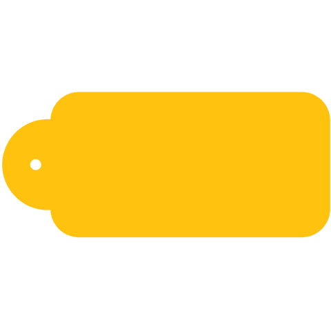 Yellow Tag Design with Transparent Background for Celebrations - Download Free Stock Videos Pikwizard.com