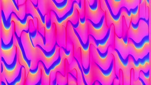 Vibrant Abstract Fluid Gradients with Wave Patterns