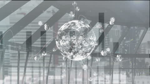 Global Financial Network with Dynamic Data Overlays