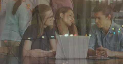 Collaborative Teamwork in Office Overlaid with Financial Data