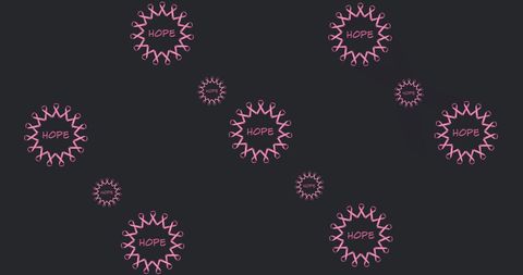 Breast Cancer Awareness Message with Hope Symbols - Download Free Stock Images Pikwizard.com