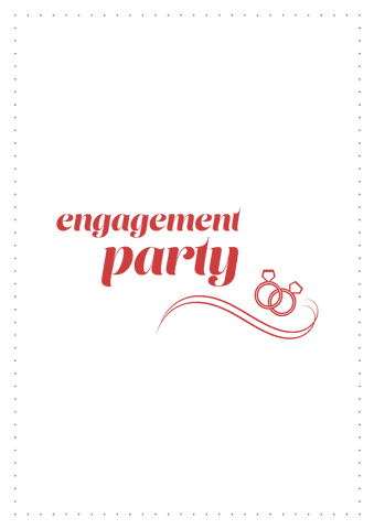 Stylish Engagement Party Text on Transparent Background - Download Free Stock Videos Pikwizard.com