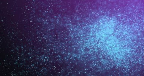 Mystical Blue Particles against Radiant Purple Glare - Download Free Stock Images Pikwizard.com
