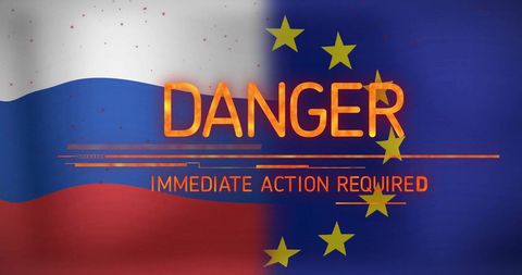Urgent geopolitical tension between russia and european union