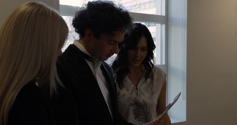 Business Team Collaboration with Digital Tablet in Modern Office